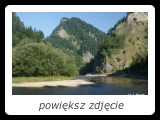 Dunajec i Przechodni Wierch. - fot. Romuald Mikusek